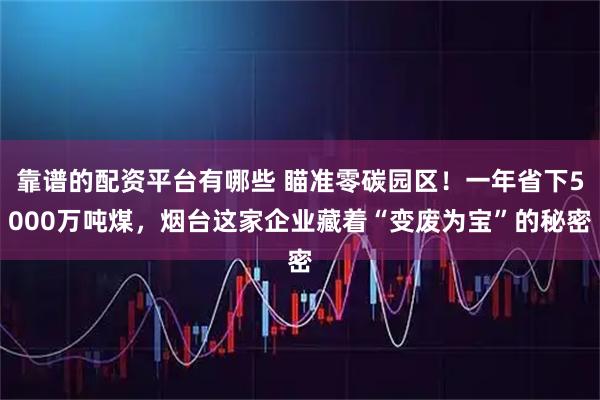 靠谱的配资平台有哪些 瞄准零碳园区!一年省下5000万吨煤,烟台这家企业藏着“变废为宝”的秘密